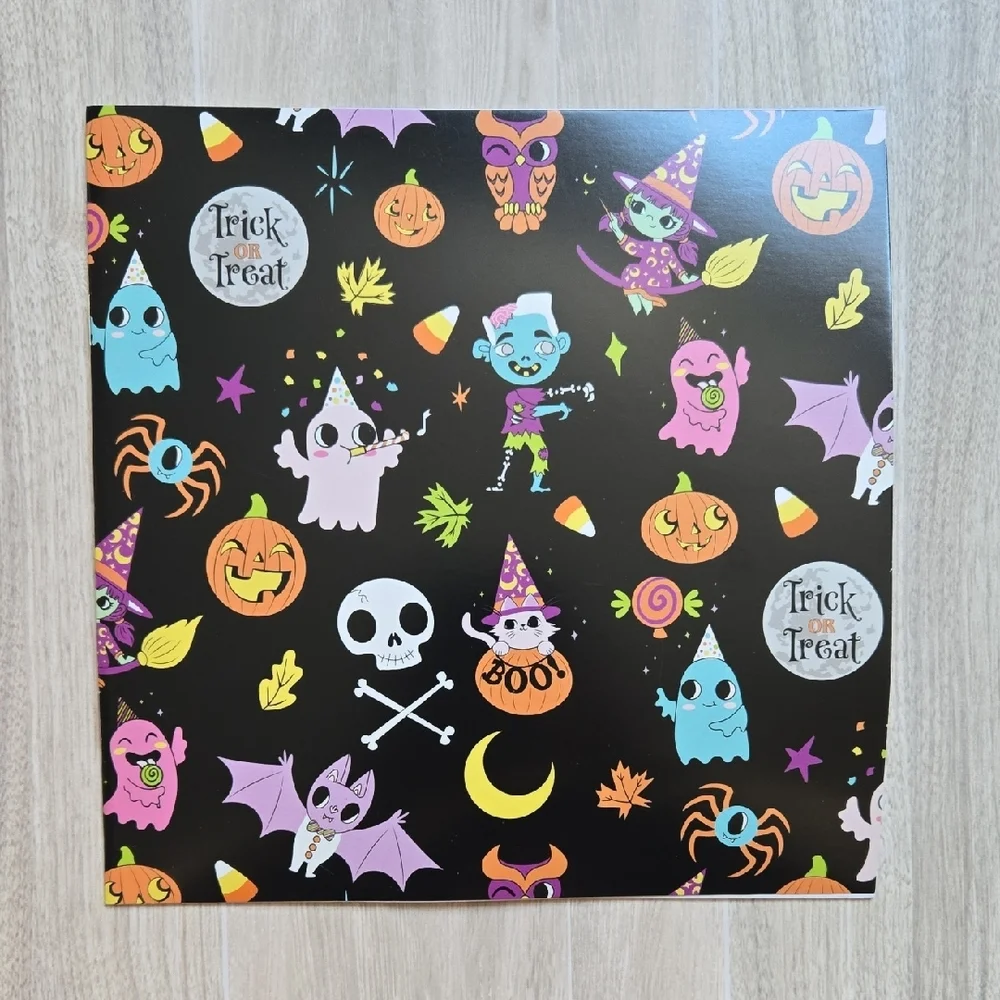 Halloween Themed Big Pads Of Paper DIY Journals Crafts Kids Party Notepad